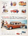 390 Ford Galaxy and a Rambler meet the Sheriff