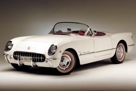 The 1953 Corvette was a long way from the Corvette we see in showrooms today
