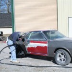 Soda Blasting Project Barn Find AMX