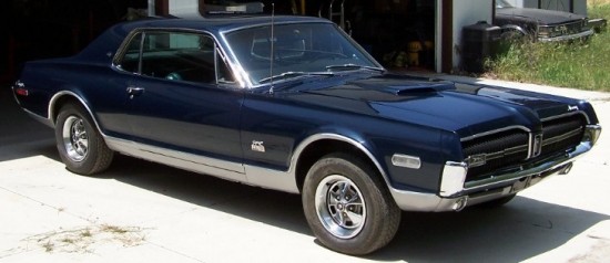1968 Mercury Cougar Drk Blue GTE 428 CJ