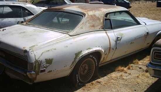 1969 Mercury Cougar Factory Sunroof