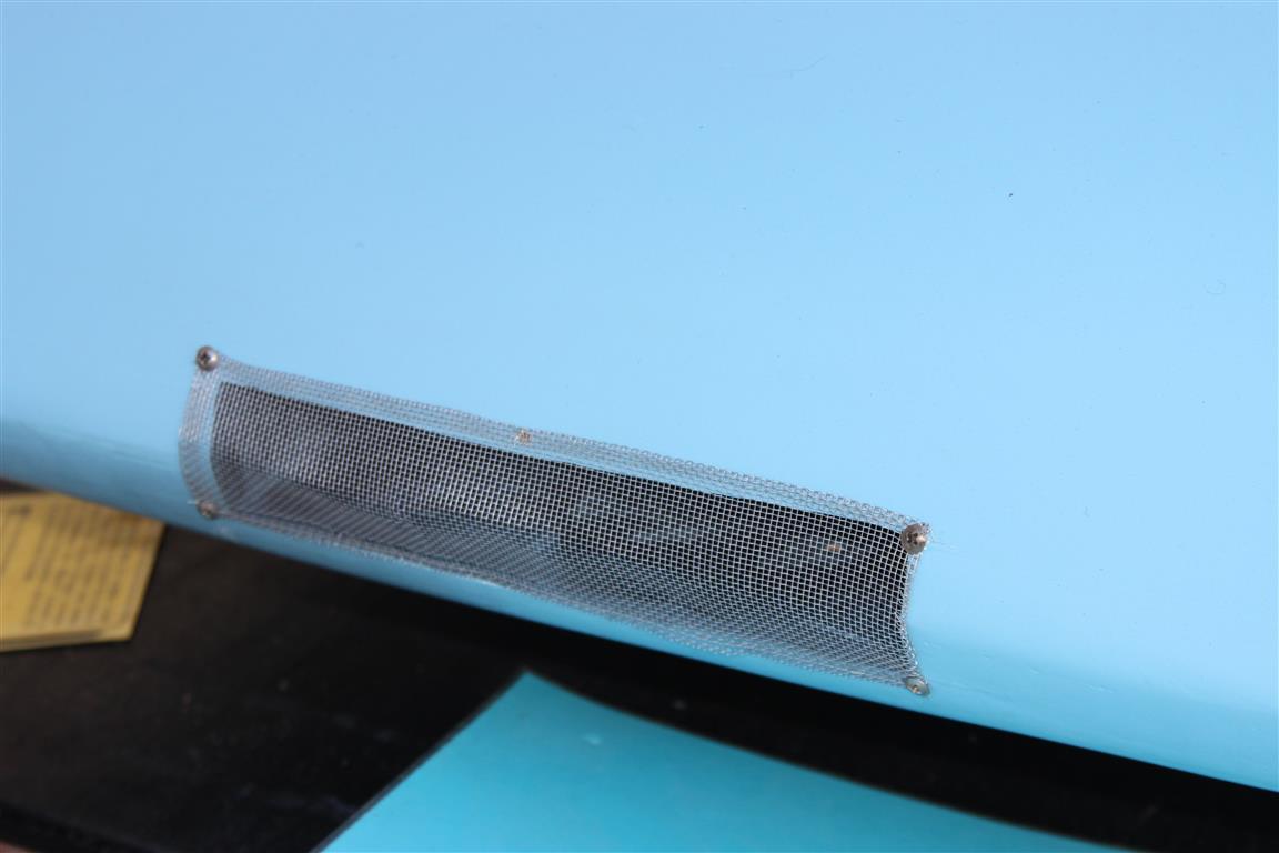 1969 Dodge Charger Daytona 3/8 scale wind tunnel test car model. This is a close up of the correct grill.