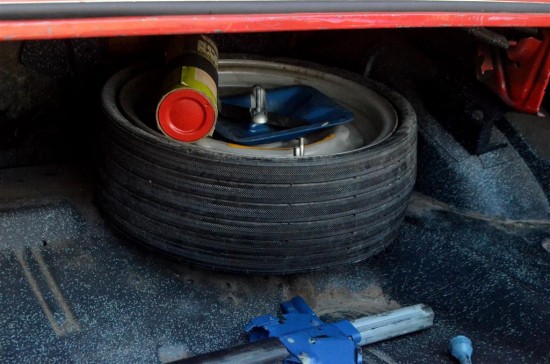 Do you remember the space saver tire and the little canister you depended on to inflate it in case of an emergency?